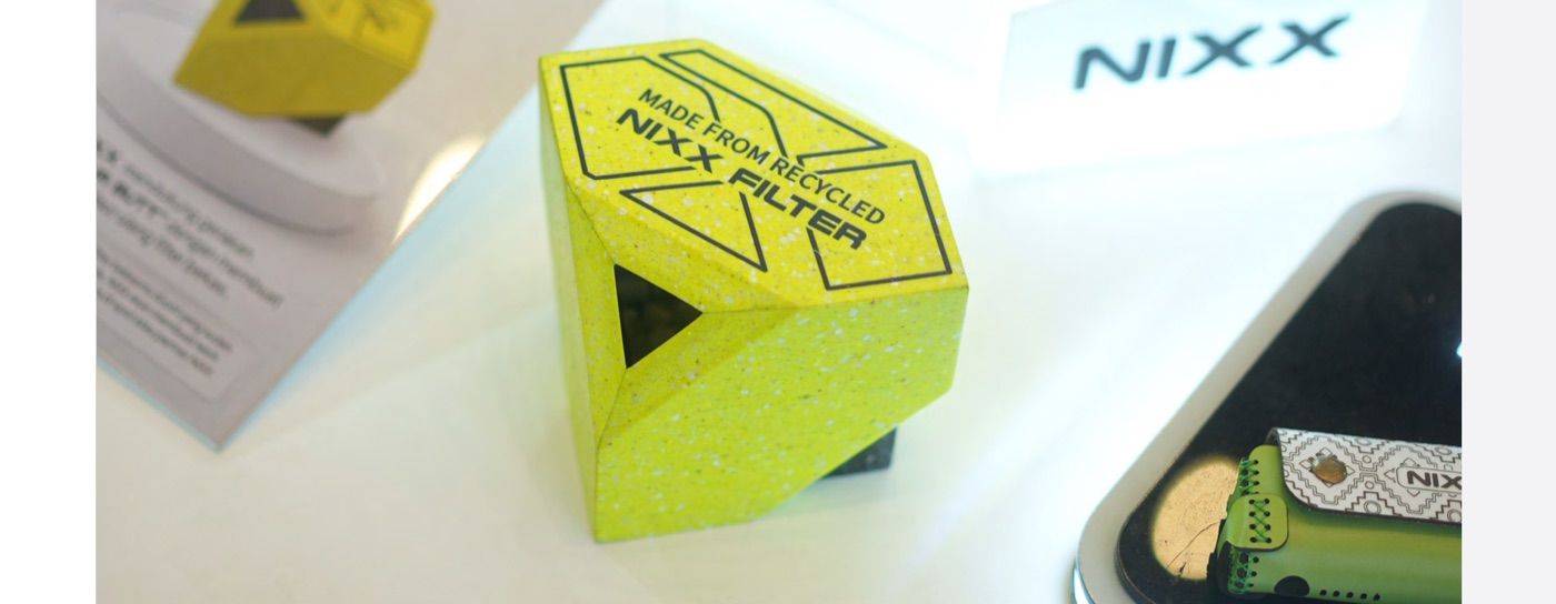 NIXX recycled-filter drop box
