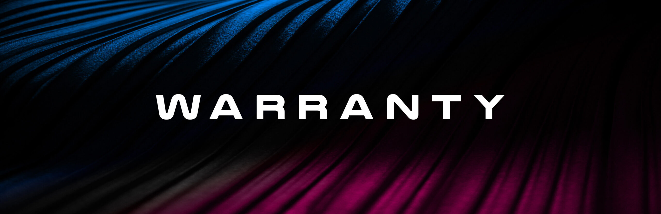 Warranty Banner